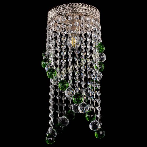 Люстра Венеция №1 Сигма зеленая в Самаре Гусь Хрустальный