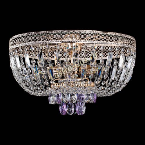 Люстра Венеция Астра фиолетовая №5 в Самаре Гусь Хрустальный