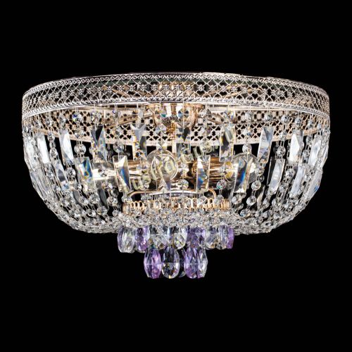 Люстра Венеция Астра фиолетовая №5 в Самаре Гусь Хрустальный