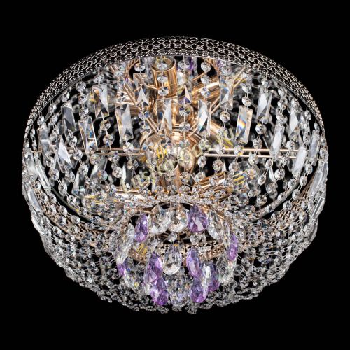 Люстра Венеция Астра фиолетовая №5 в Самаре Гусь Хрустальный