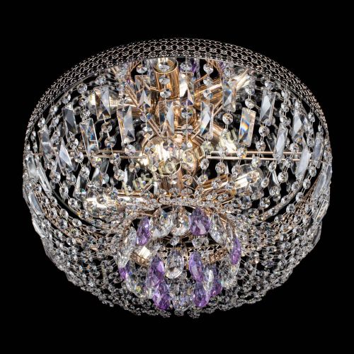 Люстра Венеция Астра фиолетовая №5 в Самаре Гусь Хрустальный