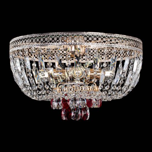 Люстра Венеция Астра красная №5 в Самаре Гусь Хрустальный