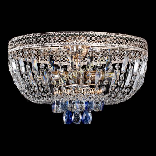 Люстра Венеция Астра синяя №5 в Самаре Гусь Хрустальный