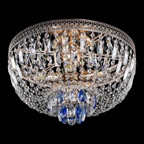 Люстра Венеция Астра синяя №5 в Самаре Гусь Хрустальный