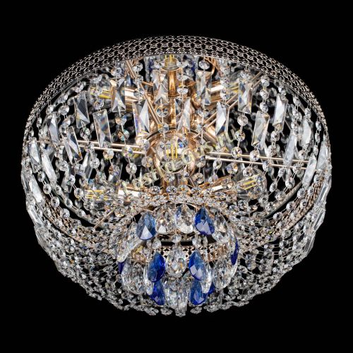 Люстра Венеция Астра синяя №5 в Самаре Гусь Хрустальный