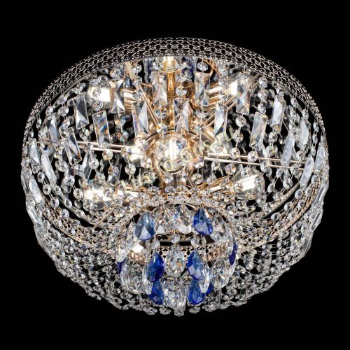 Люстра Венеция Астра синяя №5 в Самаре Гусь Хрустальный