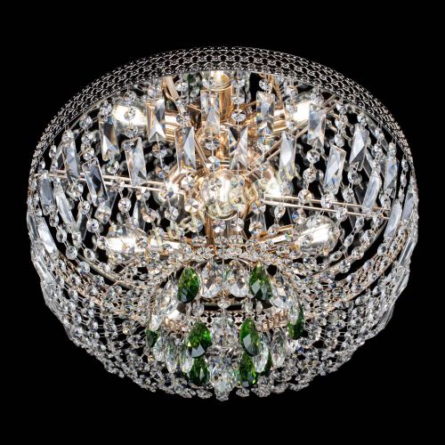 Люстра Венеция Астра зеленая №5 в Самаре Гусь Хрустальный