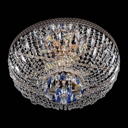 Люстра Венеция Астра №6 синяя в Самаре Гусь Хрустальный