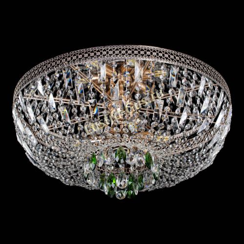 Люстра Венеция Астра №6 зеленая в Самаре Гусь Хрустальный