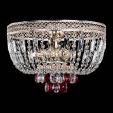 Люстра Венеция Астра №3 красная в Самаре