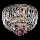 Люстра Венеция Астра №3 красная в Самаре