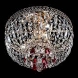 Люстра Венеция Астра №3 красная в Самаре