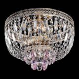 Люстра Венеция Астра №3 розовая в Самаре