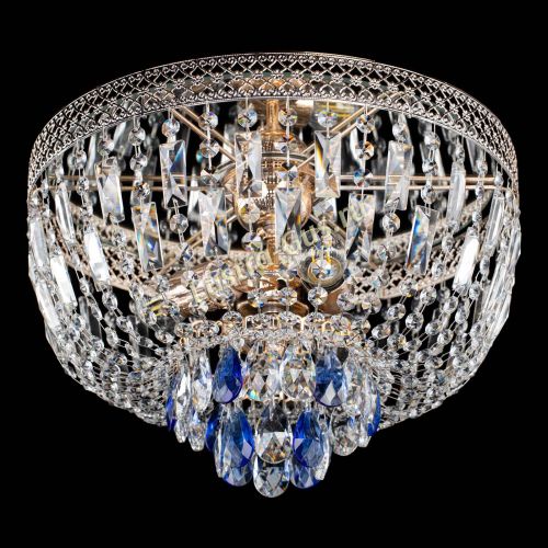 Люстра Венеция Астра №3 синяя в Самаре Гусь Хрустальный