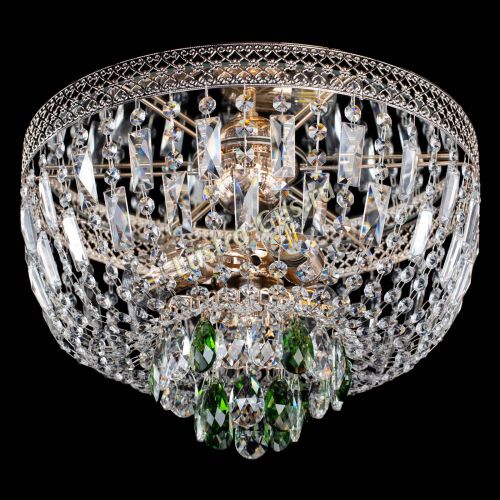 Люстра Венеция Астра №3 зеленая в Самаре Гусь Хрустальный