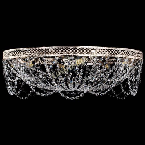 Люстра Венеция Ажур черная в Самаре Гусь Хрустальный