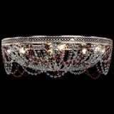 Люстра Венеция Ажур красная в Самаре