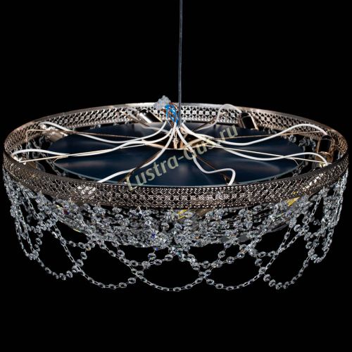 Люстра Венеция Ажур зеленая в Самаре Гусь Хрустальный