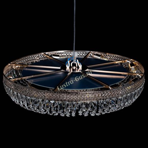 Люстра Венеция двойное кольцо №8 в Самаре Гусь Хрустальный