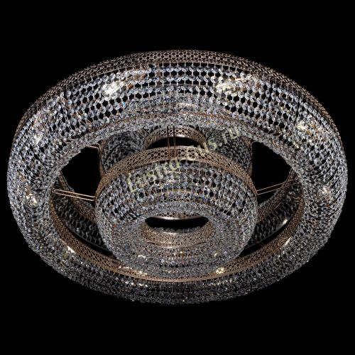 Люстра Венеция двойное кольцо №10 в Самаре Гусь Хрустальный