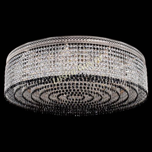 Люстра Венеция Капель №10 оптикон черная в Самаре Гусь Хрустальный