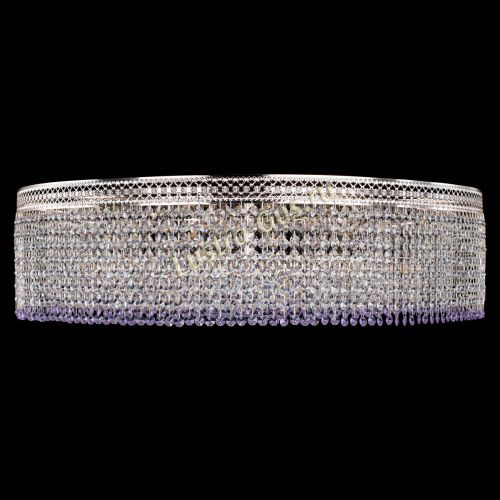 Люстра Венеция Капель №10 оптикон фиолетовая в Самаре Гусь Хрустальный