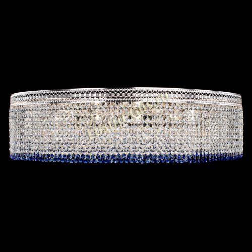 Люстра Венеция Капель №10 оптикон синяя в Самаре Гусь Хрустальный