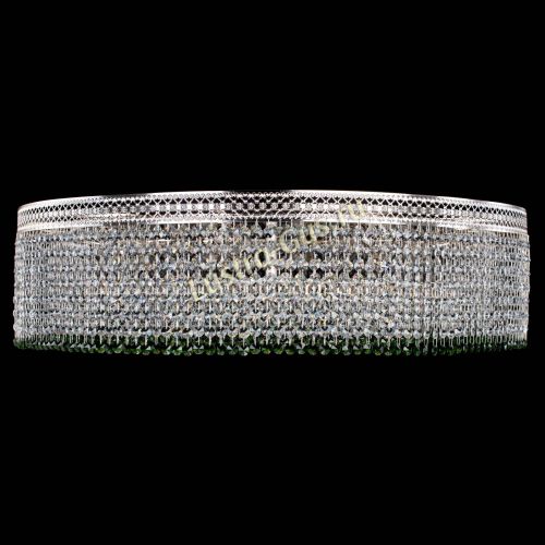 Люстра Венеция Капель №10 оптикон зеленая в Самаре Гусь Хрустальный