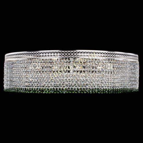 Люстра Венеция Капель №10 оптикон зеленая в Самаре Гусь Хрустальный