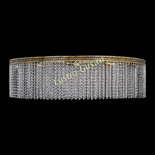 Люстра Венеция капель №12 под бронзу в Самаре Гусь Хрустальный