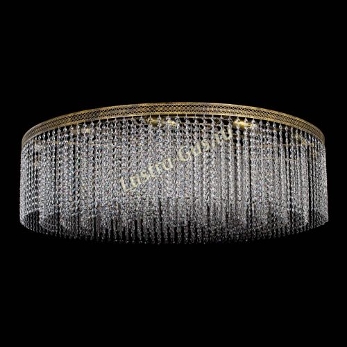 Люстра Венеция капель №12 под бронзу в Самаре Гусь Хрустальный