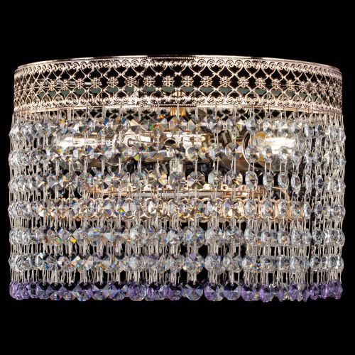 Люстра Венеция Капель №2 фиолетовая в Самаре Гусь Хрустальный