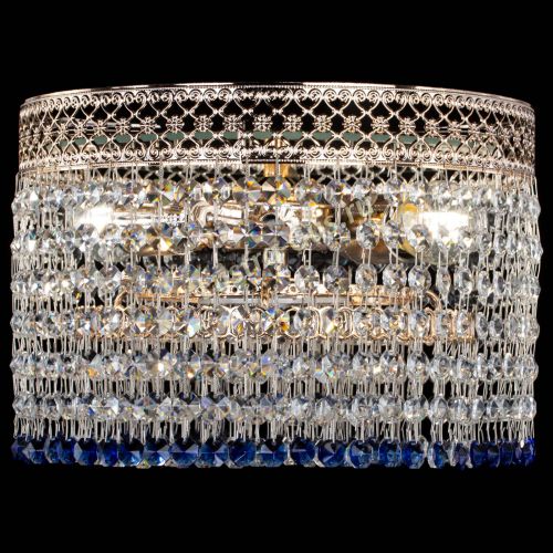 Люстра Венеция Капель №2 синяя в Самаре Гусь Хрустальный