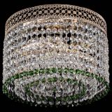 Люстра Венеция Капель №2 зеленая в Самаре