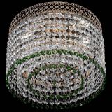 Люстра Венеция Капель №2 зеленая в Самаре