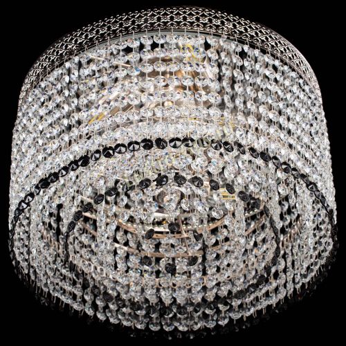 Люстра Венеция Капель №3 черная в Самаре Гусь Хрустальный