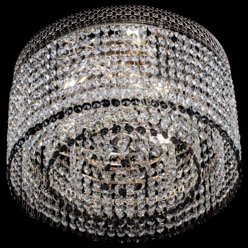 Люстра Венеция Капель №3 черная в Самаре Гусь Хрустальный