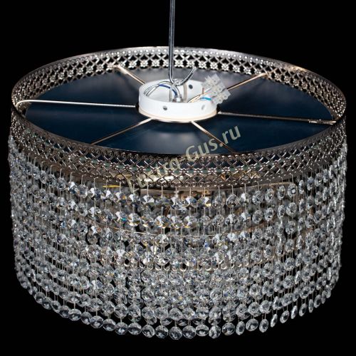 Люстра Венеция Капель №3 красная в Самаре Гусь Хрустальный