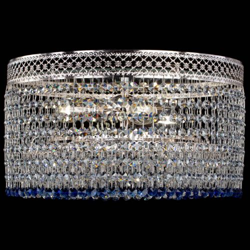 Люстра Венеция Капель №3 синяя в Самаре Гусь Хрустальный