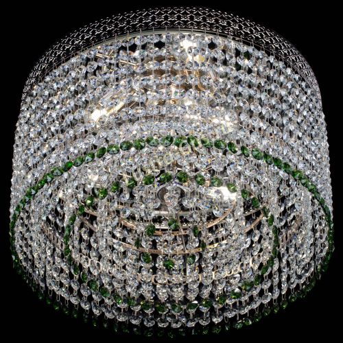 Люстра Венеция Капель №3 зеленая в Самаре Гусь Хрустальный