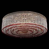 Люстра Венеция Капель №8 оптикон красная в Самаре