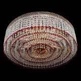 Люстра Венеция Капель №8 оптикон красная в Самаре