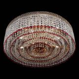 Люстра Венеция Капель №8 оптикон красная в Самаре