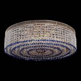 Люстра Венеция Капель №8 оптикон синяя в Самаре