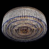 Люстра Венеция Капель №8 оптикон синяя в Самаре