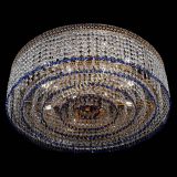 Люстра Венеция Капель №8 оптикон синяя в Самаре