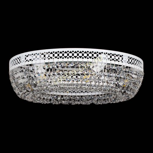 Люстра Венеция Кольцо №6 белая в Самаре Гусь Хрустальный