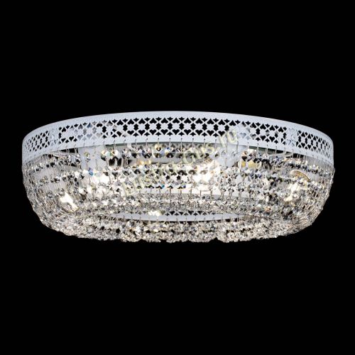 Люстра Венеция Кольцо №6 белая в Самаре Гусь Хрустальный