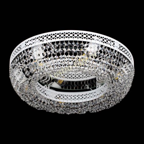 Люстра Венеция Кольцо №6 белая в Самаре Гусь Хрустальный