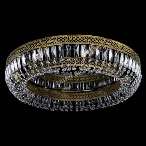 Люстра Венеция Кольцо №6 пластинка под бронзу в Самаре Гусь Хрустальный